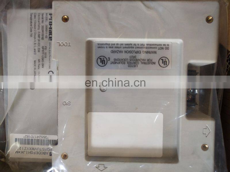 Cheap HMI Original Proface Touch Screen GP377-LG41-24V For CNC Machine