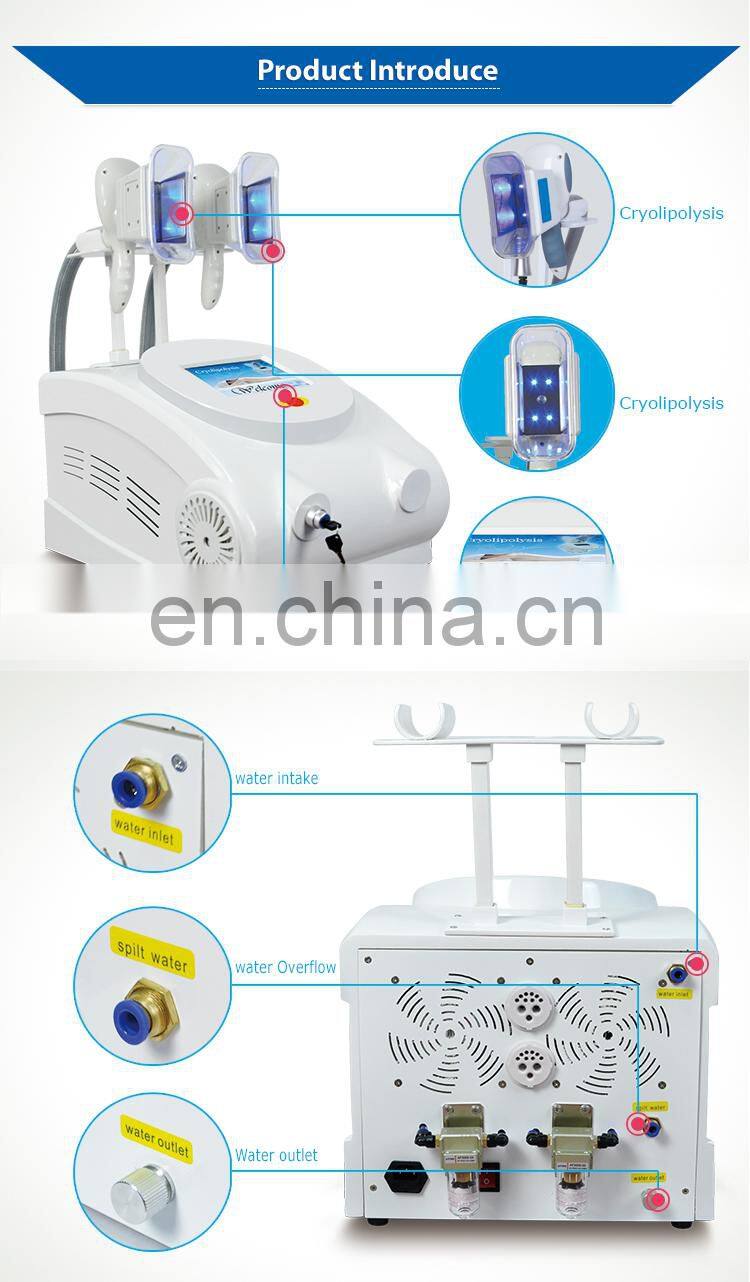 Best price cool tech professional cryo slimming machine /cryotherapy fat freezing device
