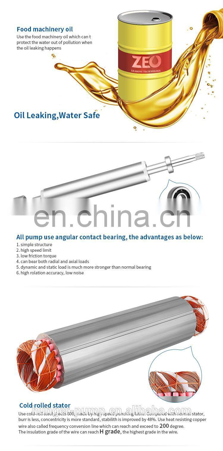 4SD 3 phase stainless steel submersible deep well 80m deep well deep well pump