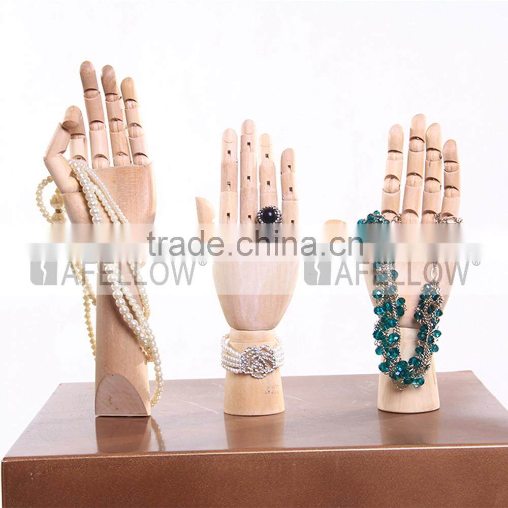 Dummy Hand Adjustable Wooden Hand Mannequin Dispaly Jewelry mannequin