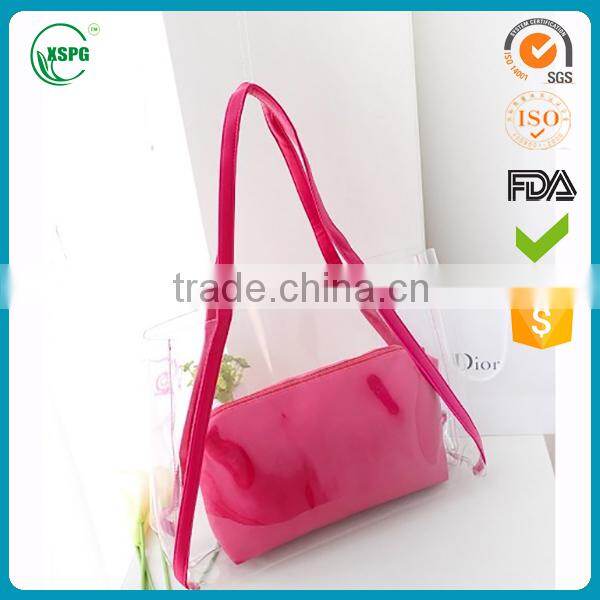 Colorful Pvc Plastic Bag with Handles