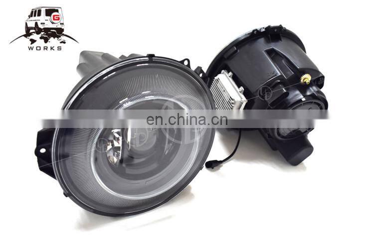 w463 B-style head light for G-class W463 2009-2016year to B-style head light silver and black made in Taiwan