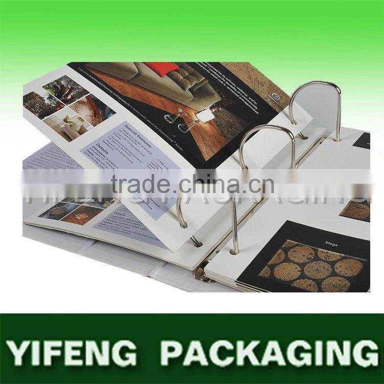 custom size office 3 ring file folder