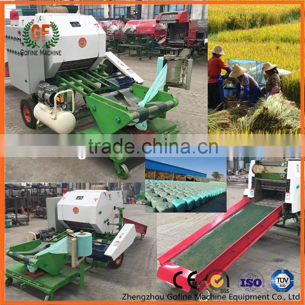 grass silage wrapper machine