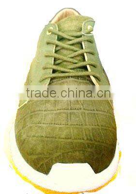 Top quality low price sharp green cool man style men casual shoes summer
