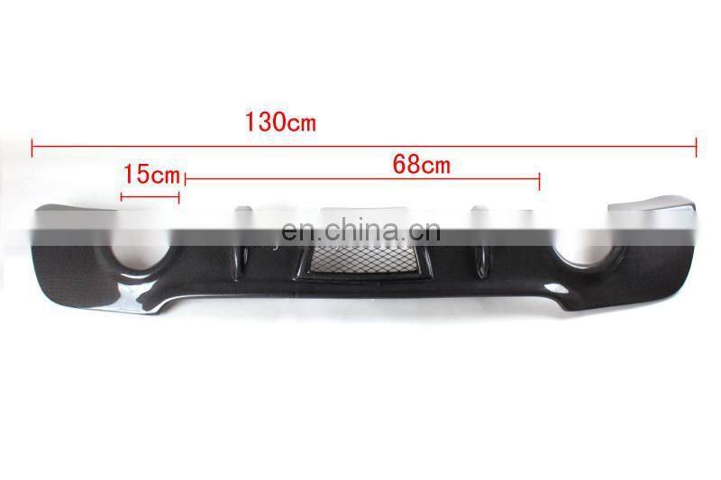 Carbon Fiber Rear Bumper Diffuser for BMW E92 M-tech 2008-2011