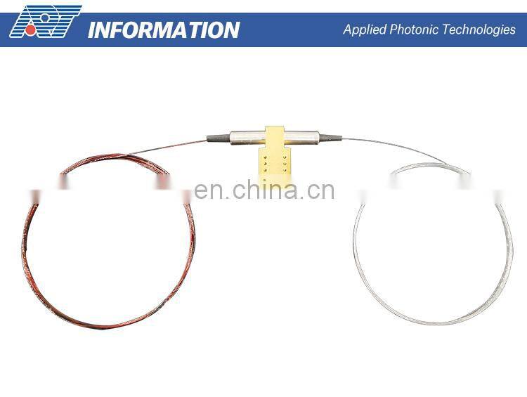 Latching and non-latching 1x2 optical fiber switch