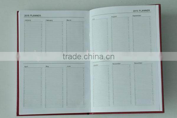 2014 daily hardcover notebook page a day Calendar Pad Pro