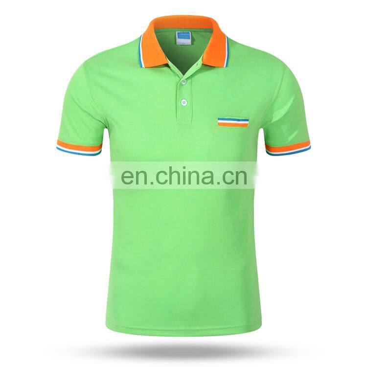 2021 corporate short-sleeved lapel polo shirt custom embroidered logo work clothes advertising shirt printing class clothes