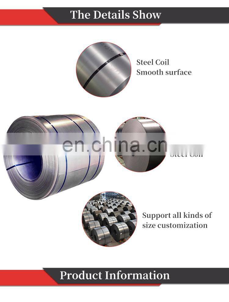 Hot sale coil hot rolled Ss400 steel carbon steel price per kg bright black annealed strip steel