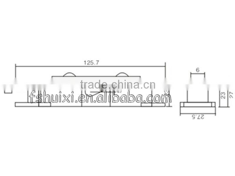 zinc alloy sliding window and door roller