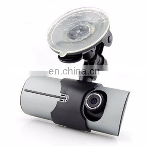 2.7 inch display screen Dual Camera Dash Cam Car DVR with GPS Video Camcorder