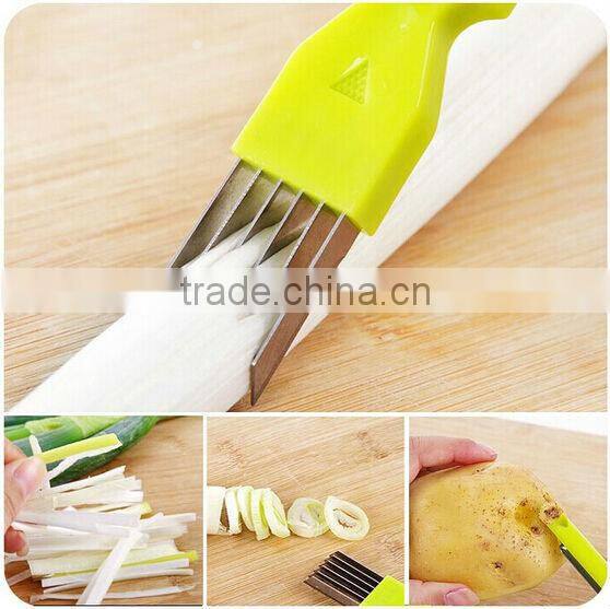 KH Small MOQ Welcomed Practical Shallot Slicer