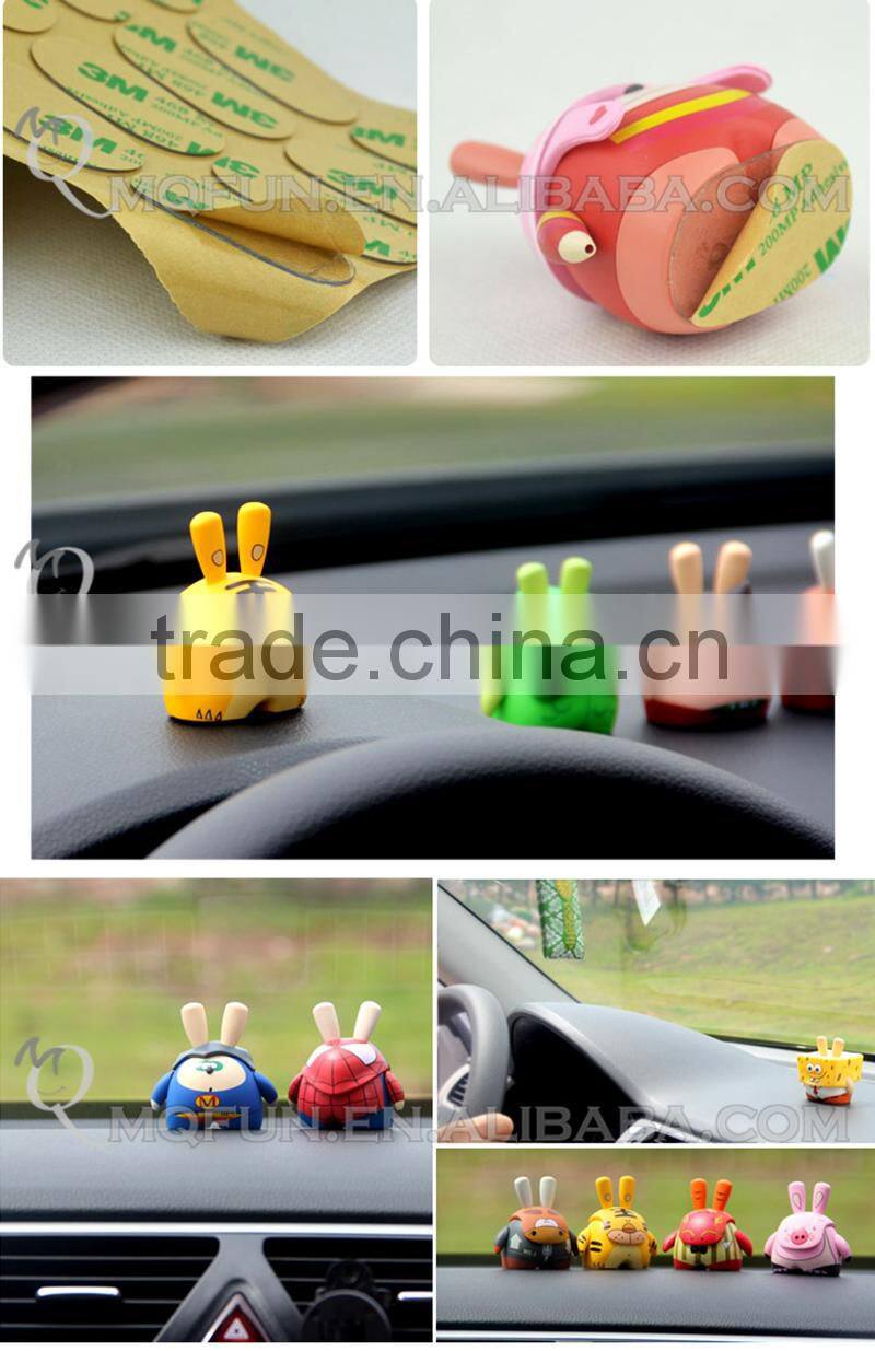 Mini Qute Mask Bear 6.5cm Kawaii girl gift hello kitty plastic reloading action figures Cartoon toy car Decoration dolls model