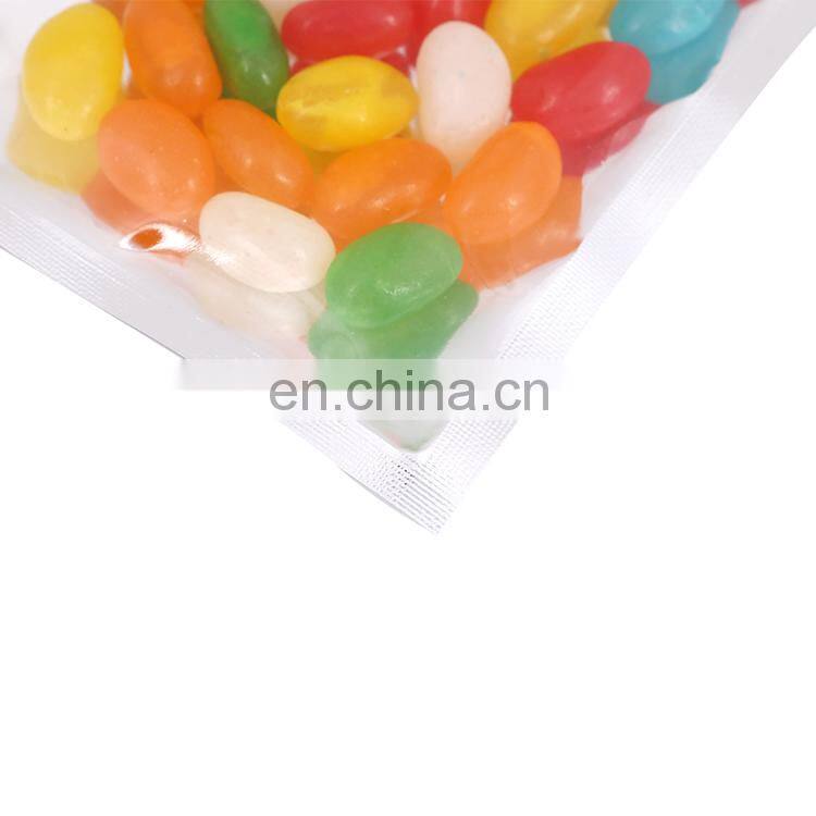 Hot selling Food grade stock size Wholesale Transparent Resealable Plastic Stand Up Pouch