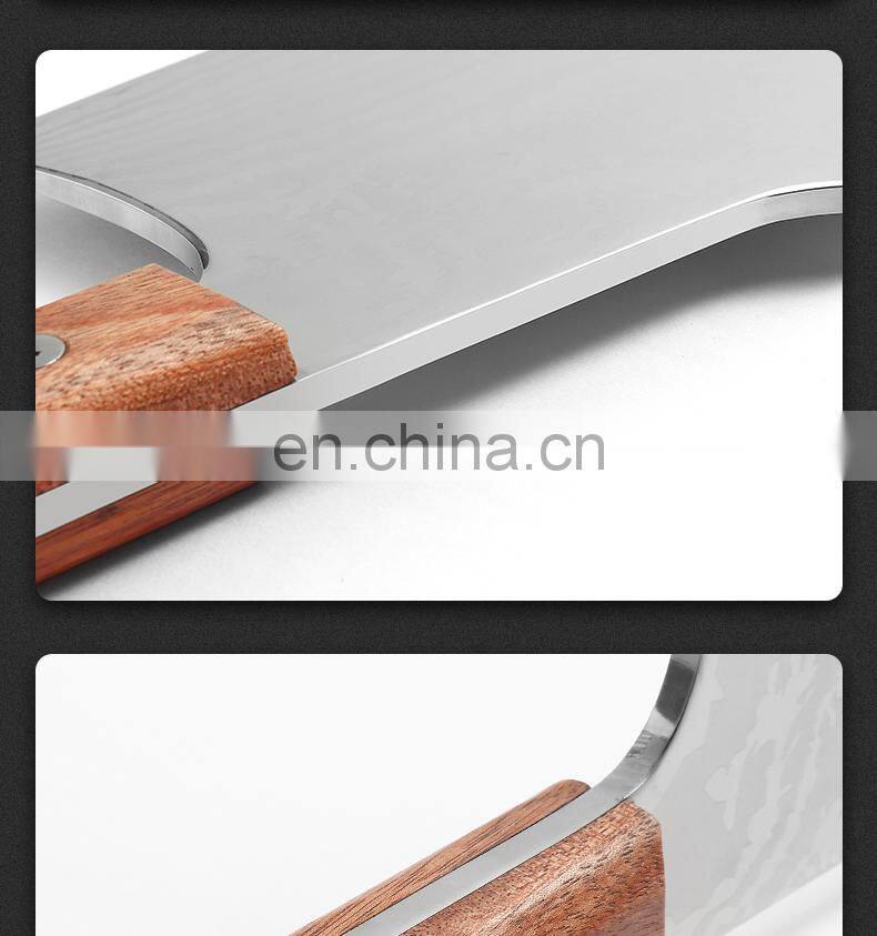 Good quality solid wood stainless steel material inflatable axe laser texture technology inflatable axe