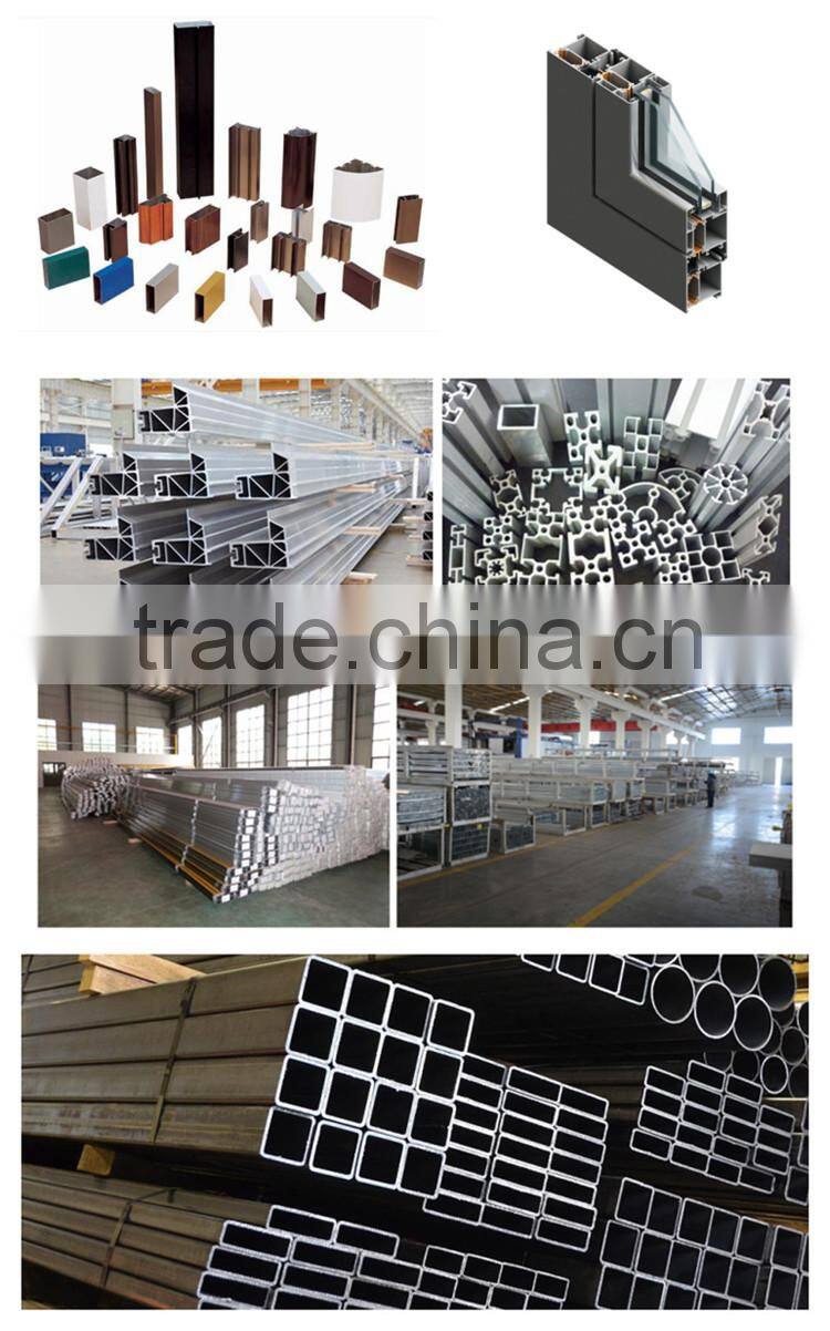 Aluminum profile for curtain glass