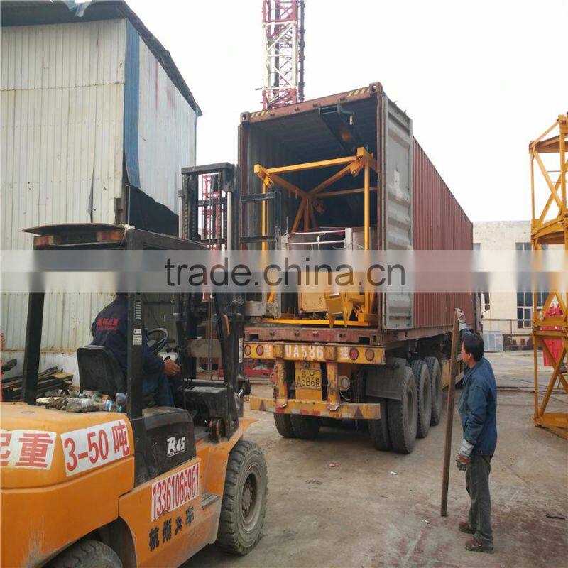 tower crane low price QTZ125 serials. 8T tower crane