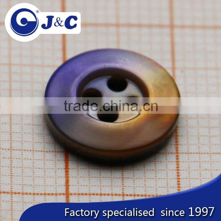 Varicolored Black MOP natural shell buttons,black mother of pearl sea shells buttons