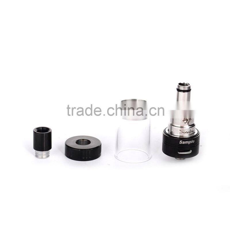 UD Simba for Sub ohm tank Zephyrus tank with RBA head can rebuildable Goliath RTA