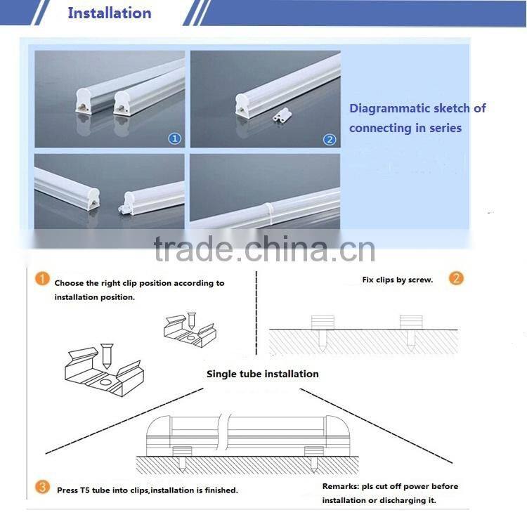 Hot sales High light effiency 3ft t5 9w tube5 led light tube with CE RoHS Approval
