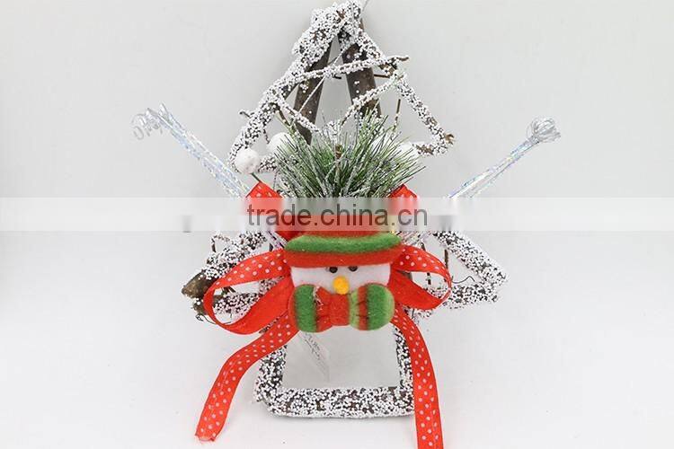 New Wooden Christmas Tree Hanging Decoration For Home