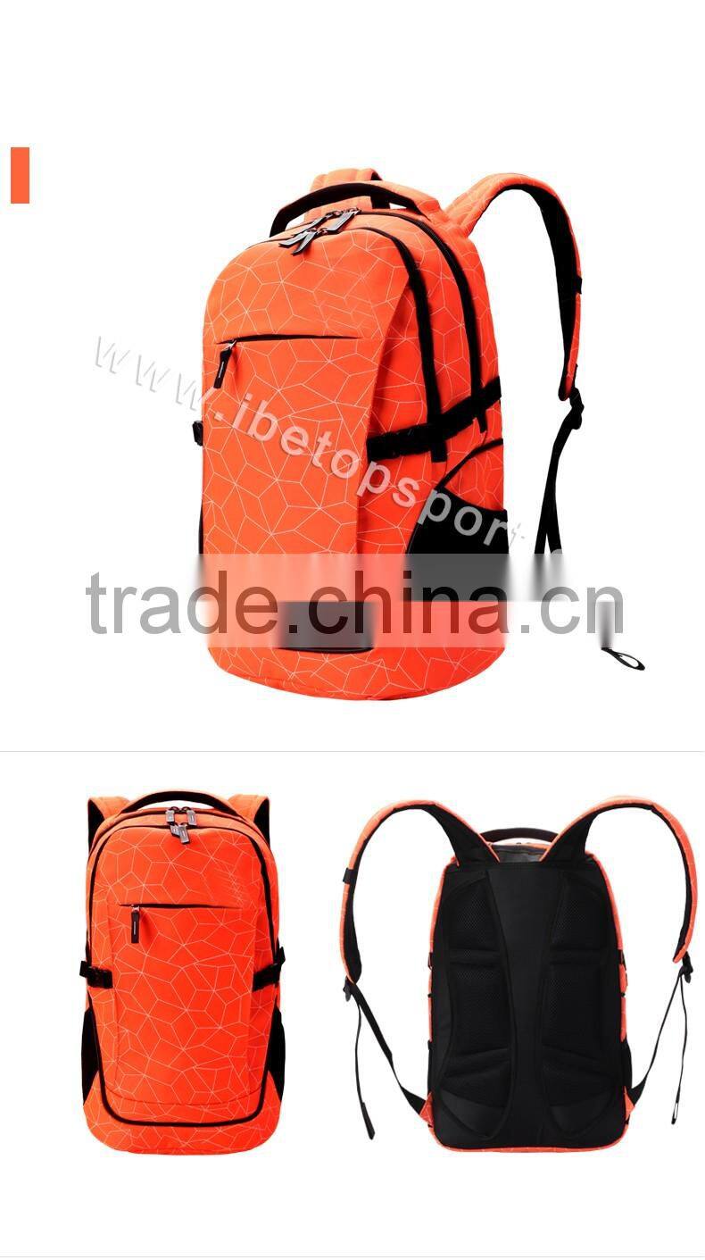 Hot sale waterproof nylon korean style school backpack bag for teenagers