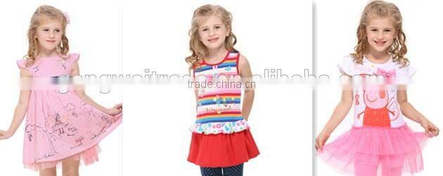 Denim Floral Baby Girl Dress