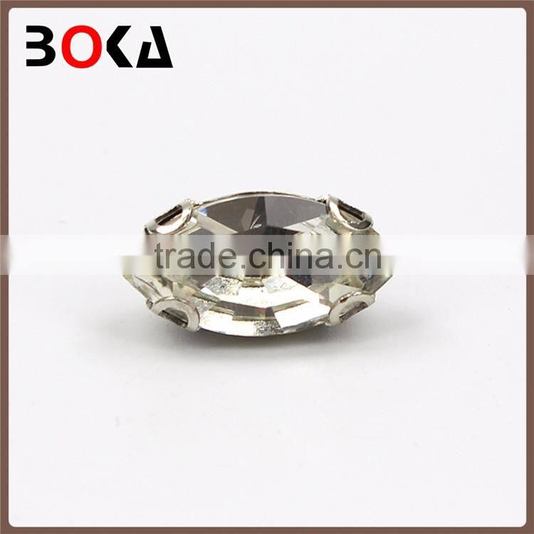 // Hot selling crystal with claw mobile phone patch // decoration flat back rhinestones for garment accessory //