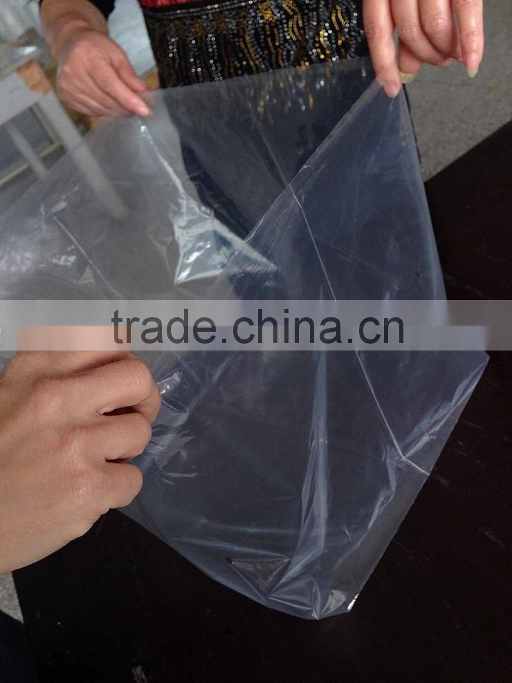 Square Bottom Moisture Proof For Gift Packaging Quality Durable PE Flat Bag