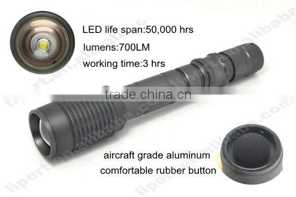 (120005) Emergency handheld best aluminium manual flashlight
