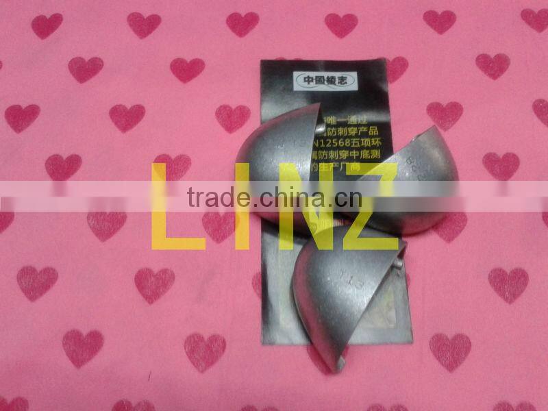 ASTM standard Aluminum safety Toe caps 594U for leather working shoes