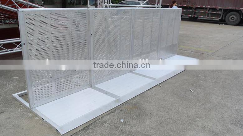 2014 good selling welcome crowd barricade