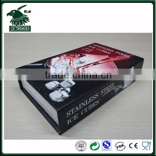 Eco-Friendly Feature Whiskey Stone Wholesale Whisky Stones 4 Ice Cubes In Gift box , Best Gifts