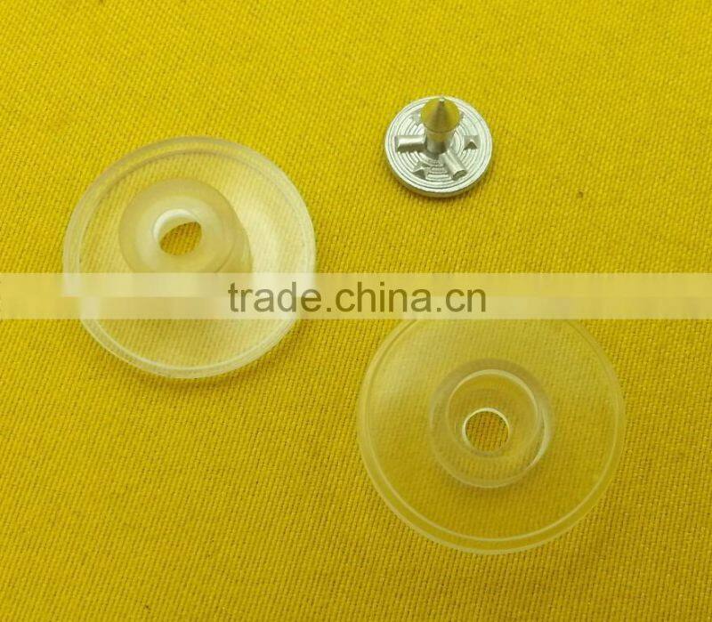 19mm Transparent Plastic Jeans Tack Button --- P4291