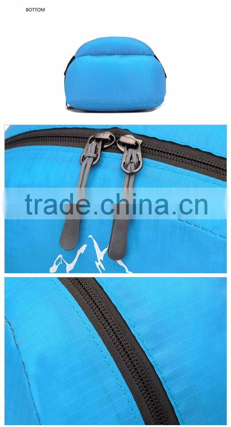 outdoor can be folding traveling backpack ultra light hiking shoulder bag