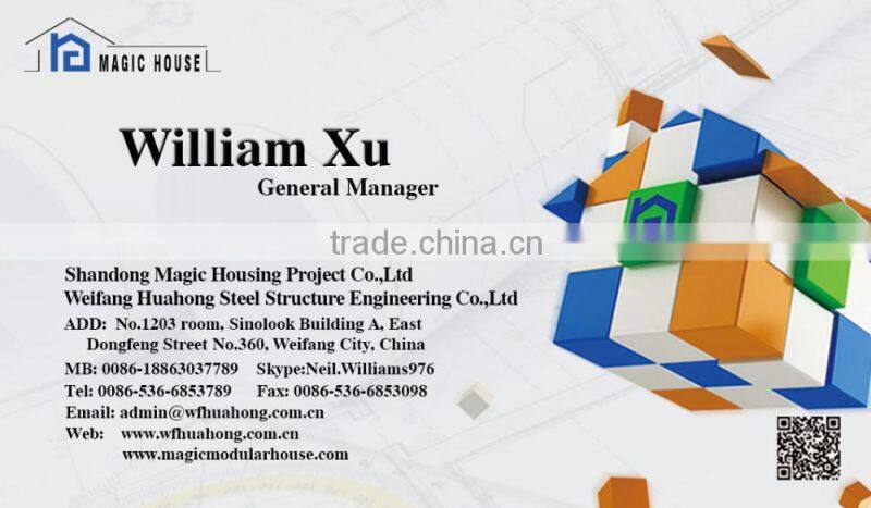 recycle prefab office for sale in India/Guiana public house/guiana house prefab home