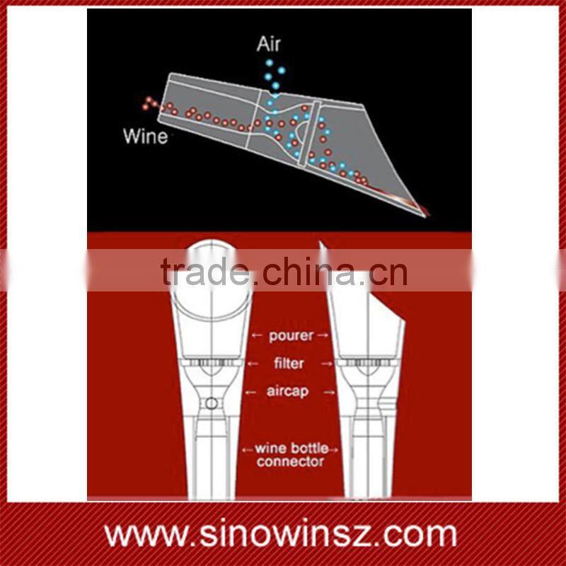 Hot sale in Christmas liquid pourer for wine