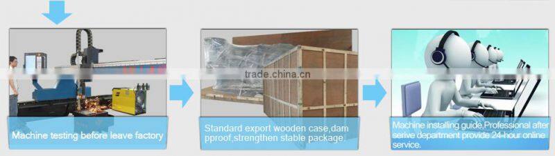 groove plasma cutting machine for shipyard using plate cutting good performance