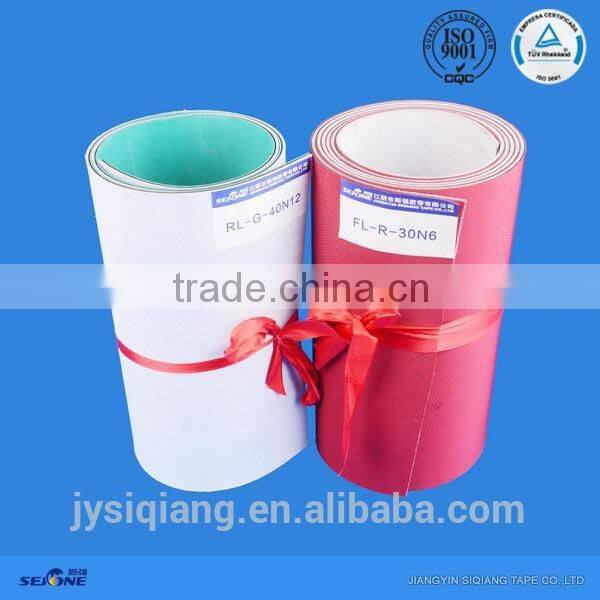 3mm thick single leather transmission belt high efficiency carding machine driving belt