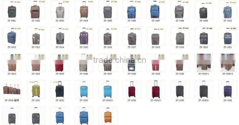convenient travel trolley luggage bag made in china