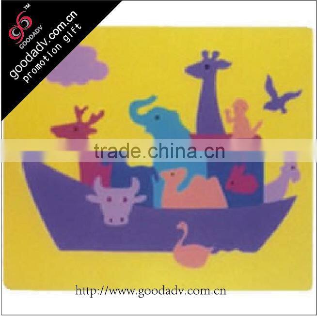 2014 Guangzhou OEM factory manufacture ocean fish image products children educational toys EVA puzzle