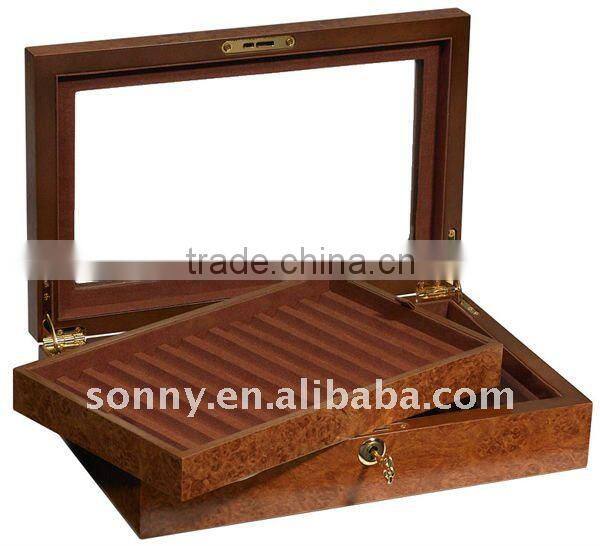 24 Piece Wooden Luxury pen box