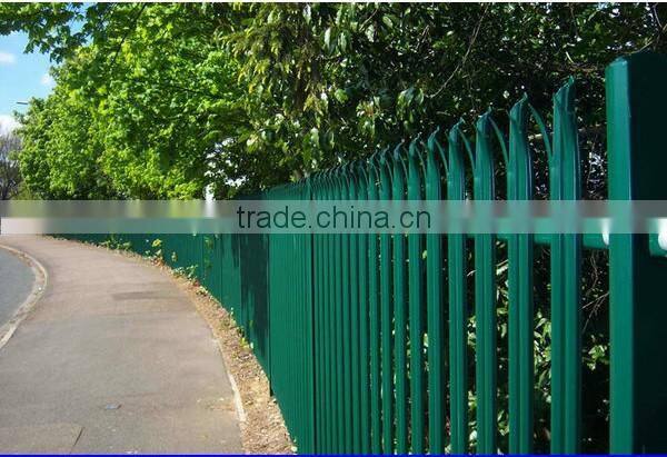 1.8-3M Ral Colour Required Steel High Security Palisade FencingCheap Fences For Sale
