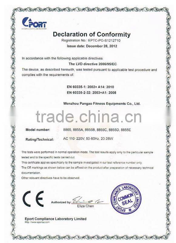 High quality The infrared electric heating vibration leg massager