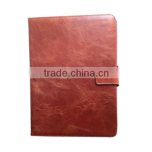 Fashion Clear TPU Plastic card Holder Leather Case for IPad Air