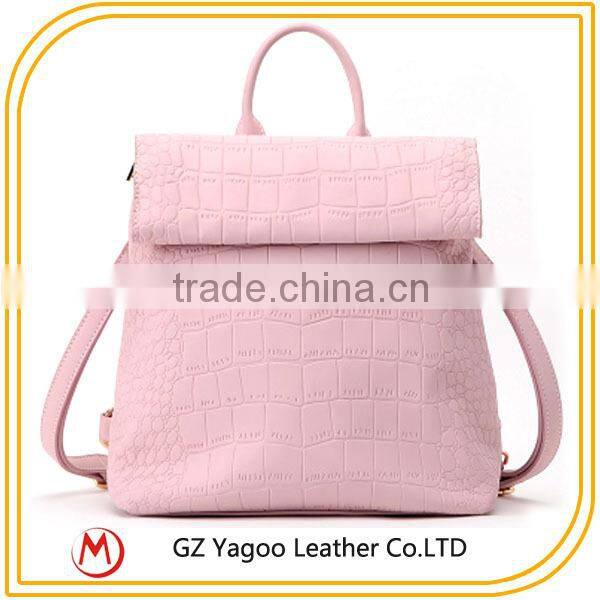 Best selling students fancy pink high school backpack