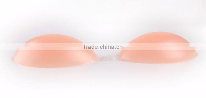 OEM Customized Cheap Nude Invisible Adhesive Size 36 Backless Strapless Bra