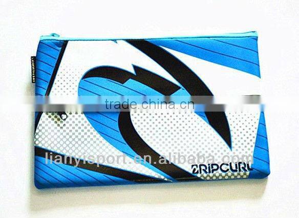2013 top sale neoprene pencil case with zipper