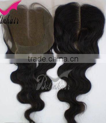 New baby products 2013 silk base top closure french lace silk base closures